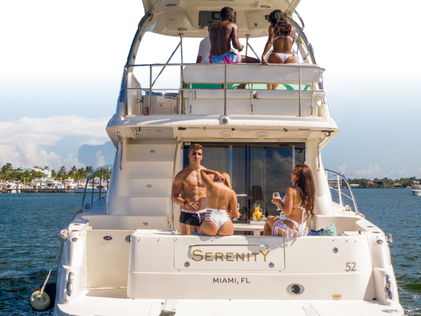 Cost to Go on a Yacht in Miami
