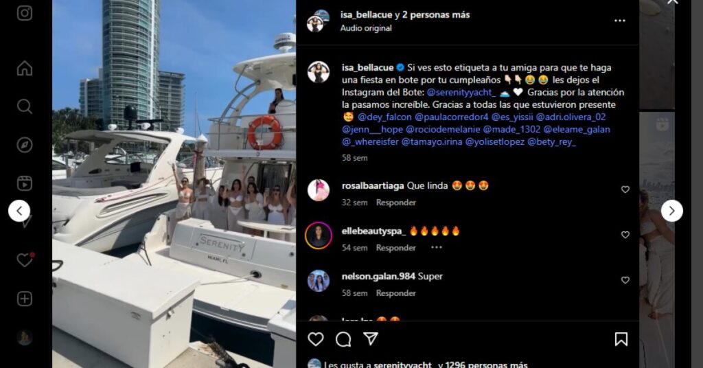 Birthday on Yacht