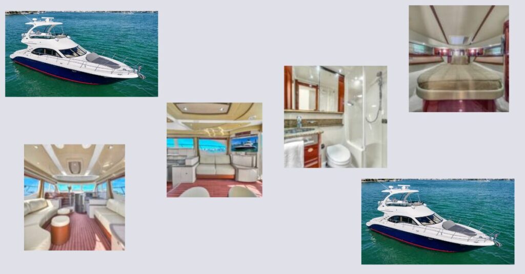 exclusive yacht private in summer Miami